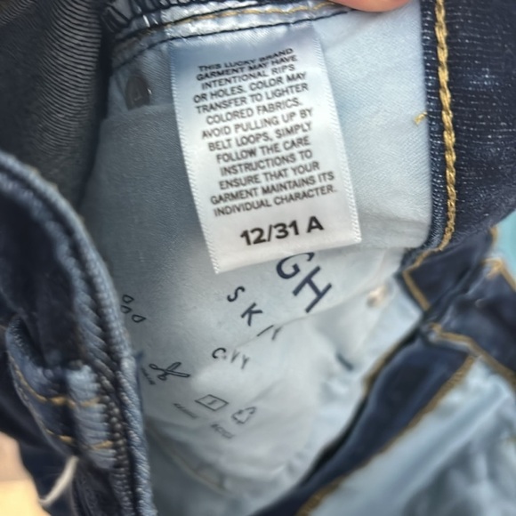 Lucky Brand Curvy High Waist Skinny Jeans Size 12/31 - Picture 8 of 8